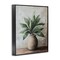 Stupell Industries Big Leaves House Plant Framed Giclee, design by Petal Prints Design